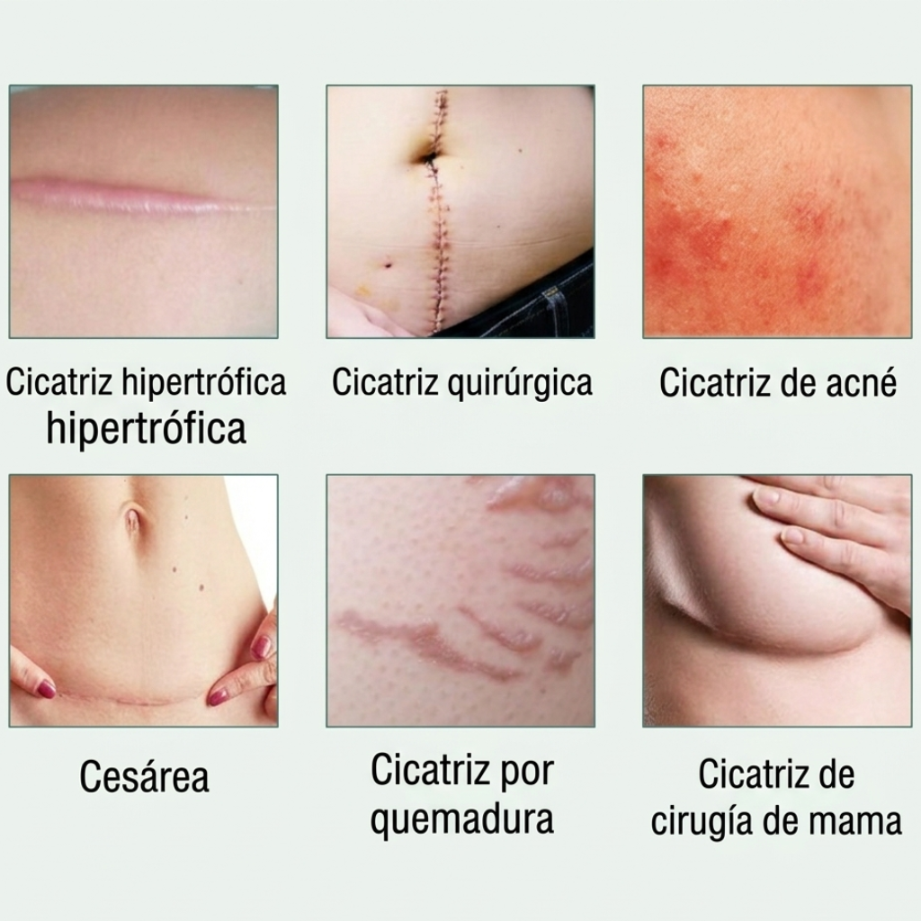 Kit Reparación de Cicatrices   Cinta Reductora + Crema Curativa